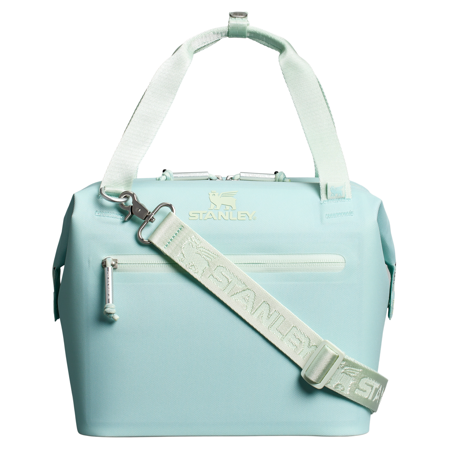 Heavy-Duty Tote The All Day Julienne Mini Cooler D052R - Julienne Series Portable Picnic Chiller Tote - Seafoam