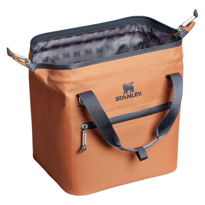 Heavy-Duty Tote The All Day Julienne Mini Cooler D052R - Julienne Series Portable Picnic Chiller Tote Detail