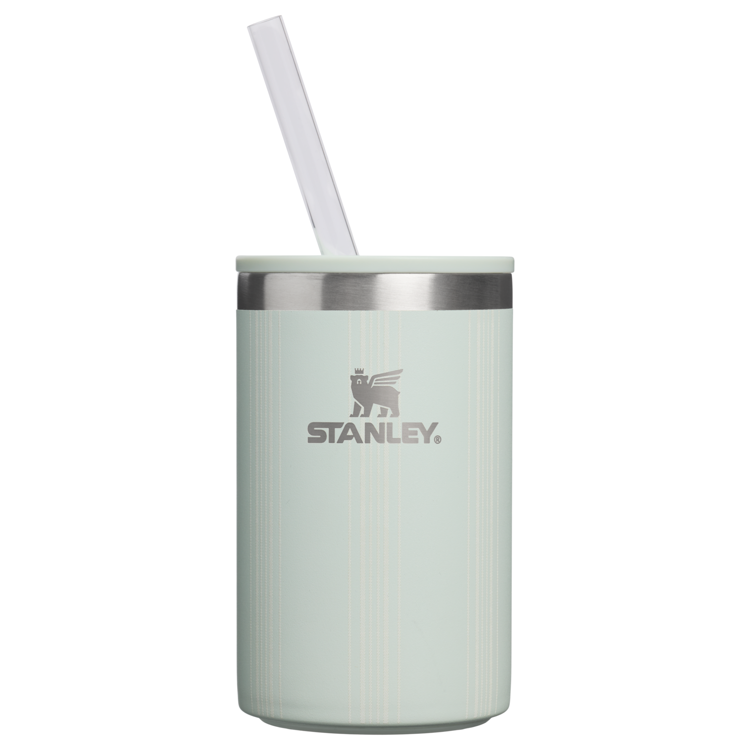 Ice-Retention The Everyday Can Cooler Cup D353P - Julienne Series Portable Picnic Chiller Tote - Mist Picnic Stripe