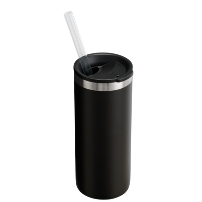 Leak-Proof Insulated The Everyday Slim Can Cooler Cup D255E - Heavy-Duty Ice-Retention Food & Beverage Carrier Detail