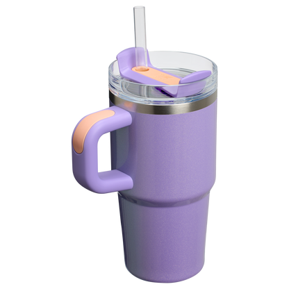 Insulated Travel The Quencher H2.O Flowstate Tumbler | Stanley Create D274S - 40oz Large Capacity Car-Cup Friendly Quencher Detail