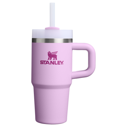 Large Capacity The Quencher H2.O Flowstate Tumbler D068Z - Double-Wall Vacuum Insulated Travel Tumbler with Straw - Soft Orchid
