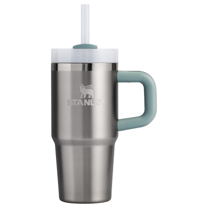 Large Capacity The Quencher H2.O Flowstate Tumbler D068Z - Double-Wall Vacuum Insulated Travel Tumbler with Straw Detail