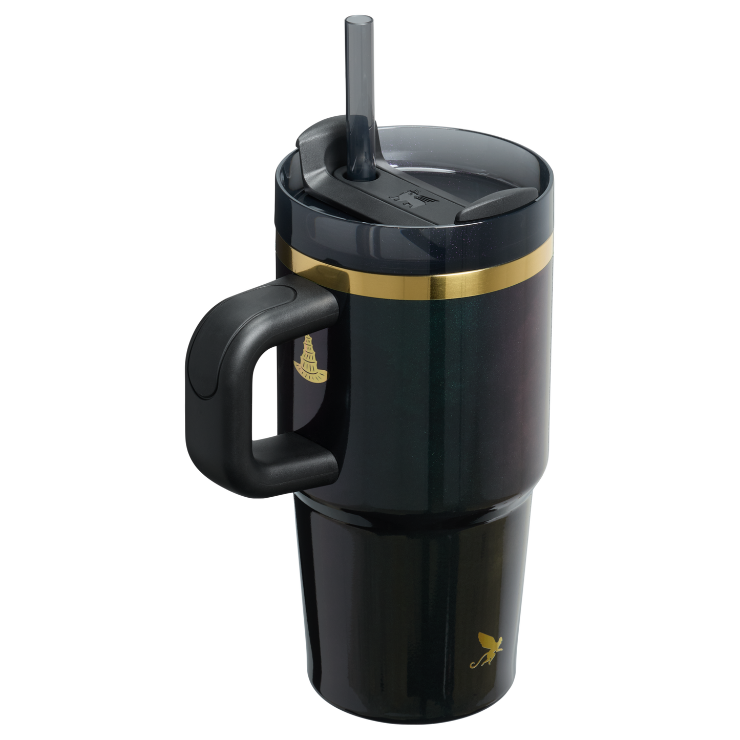 Insulated Travel The Wicked for Good Quencher H2.0 Flowstate Tumbler D247R - Double-Wall Vacuum Insulated Travel Tumbler with Straw Detail