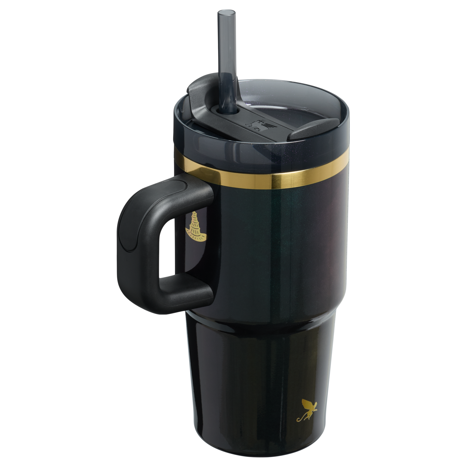 Insulated Travel The Wicked for Good Quencher H2.0 Flowstate Tumbler D247R - Double-Wall Vacuum Insulated Travel Tumbler with Straw Detail