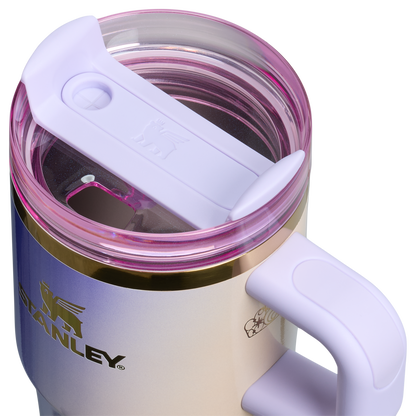 Insulated Travel The Wicked for Good Quencher H2.0 Flowstate Tumbler D247R - Double-Wall Vacuum Insulated Travel Tumbler with Straw Detail