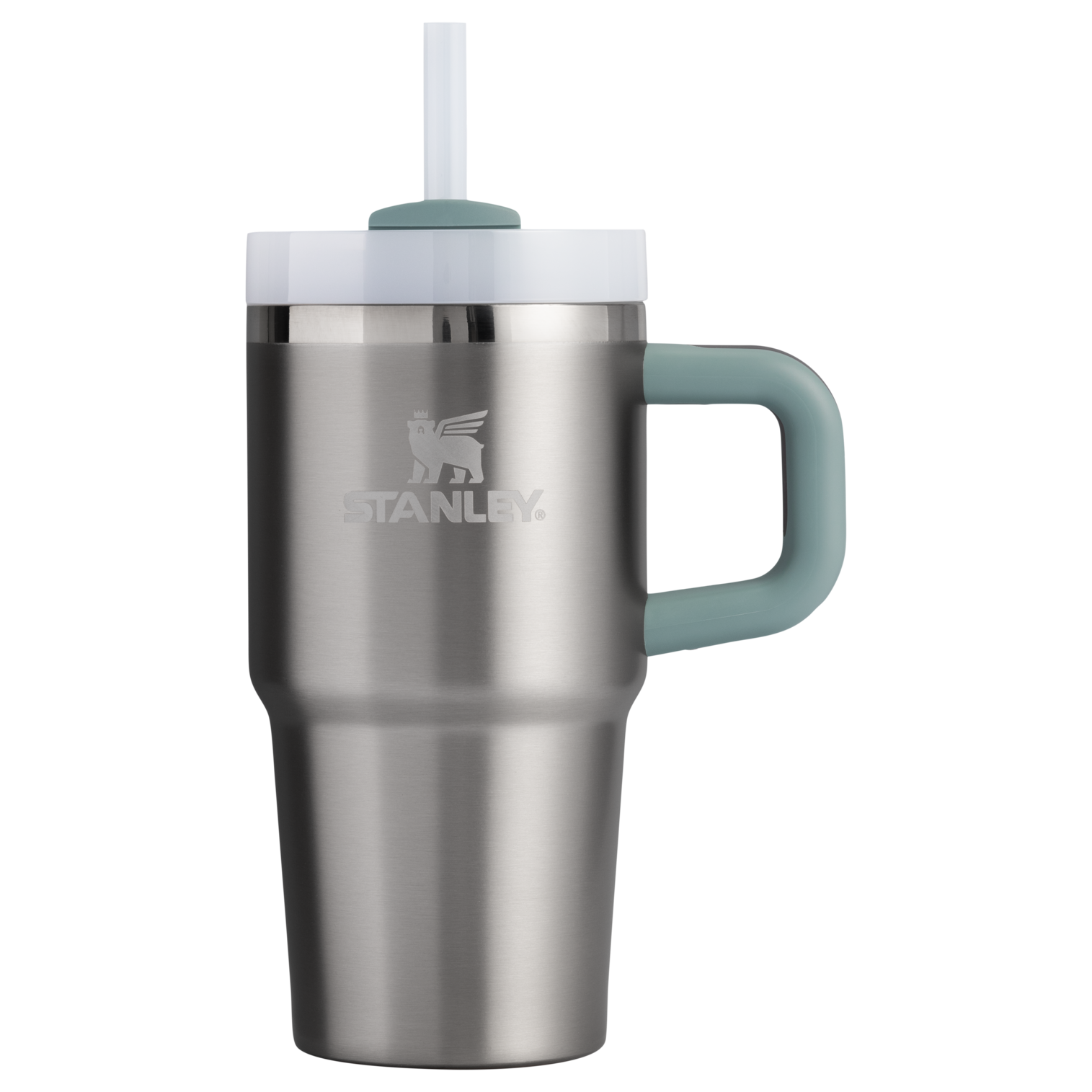 Insulated Travel The Quencher H2.O Flowstate Tumbler D251V - Double-Wall Vacuum Insulated Travel Tumbler with Straw Detail