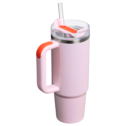 Splash-Resistant FlowState The Quencher H2.0 Flowstate Tumbler D051L - FlowState 3-Position Lid Insulated Travel Mug Detail