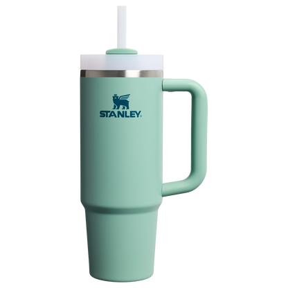 Splash-Resistant FlowState The Quencher H2.0 Flowstate Tumbler D051L - FlowState 3-Position Lid Insulated Travel Mug - Spring Green