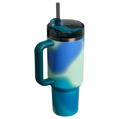 Insulated Travel The Quencher H2.0 Flowstate Tumbler D050X - 40oz Large Capacity Car-Cup Friendly Quencher Detail