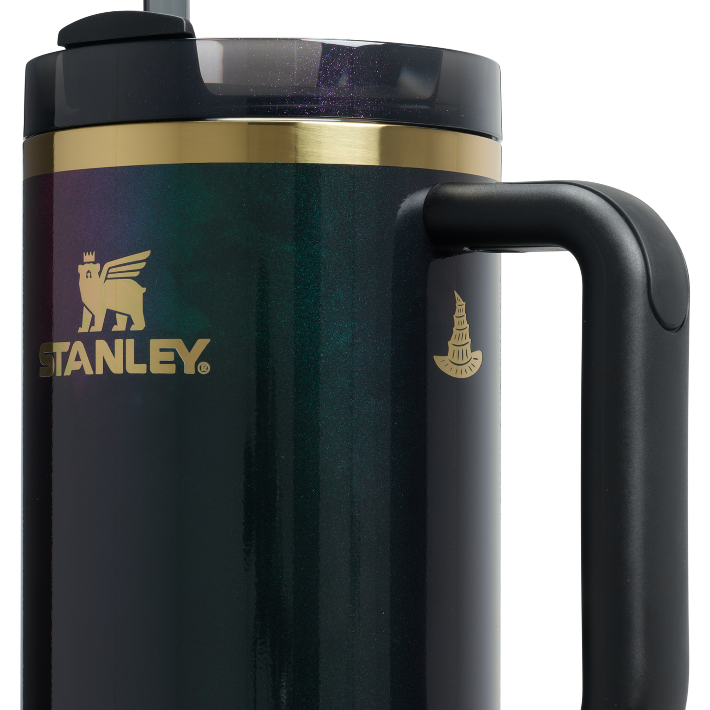 Large Capacity The Wicked for Good Quencher H2.0 Flowstate Tumbler D245R - Double-Wall Vacuum Insulated Travel Tumbler with Straw Detail