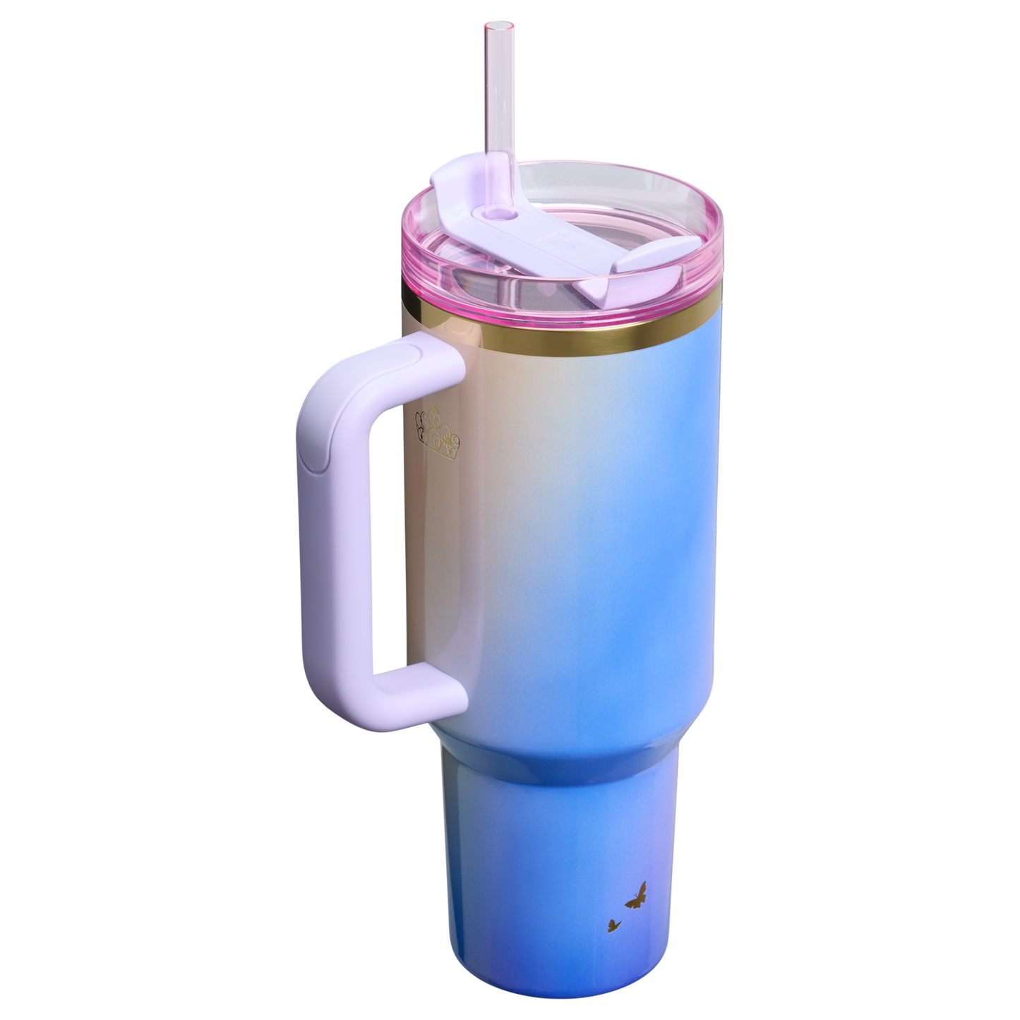 Large Capacity The Wicked for Good Quencher H2.0 Flowstate Tumbler D245R - Double-Wall Vacuum Insulated Travel Tumbler with Straw Detail