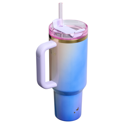 Large Capacity The Wicked for Good Quencher H2.0 Flowstate Tumbler D245R - Double-Wall Vacuum Insulated Travel Tumbler with Straw Detail