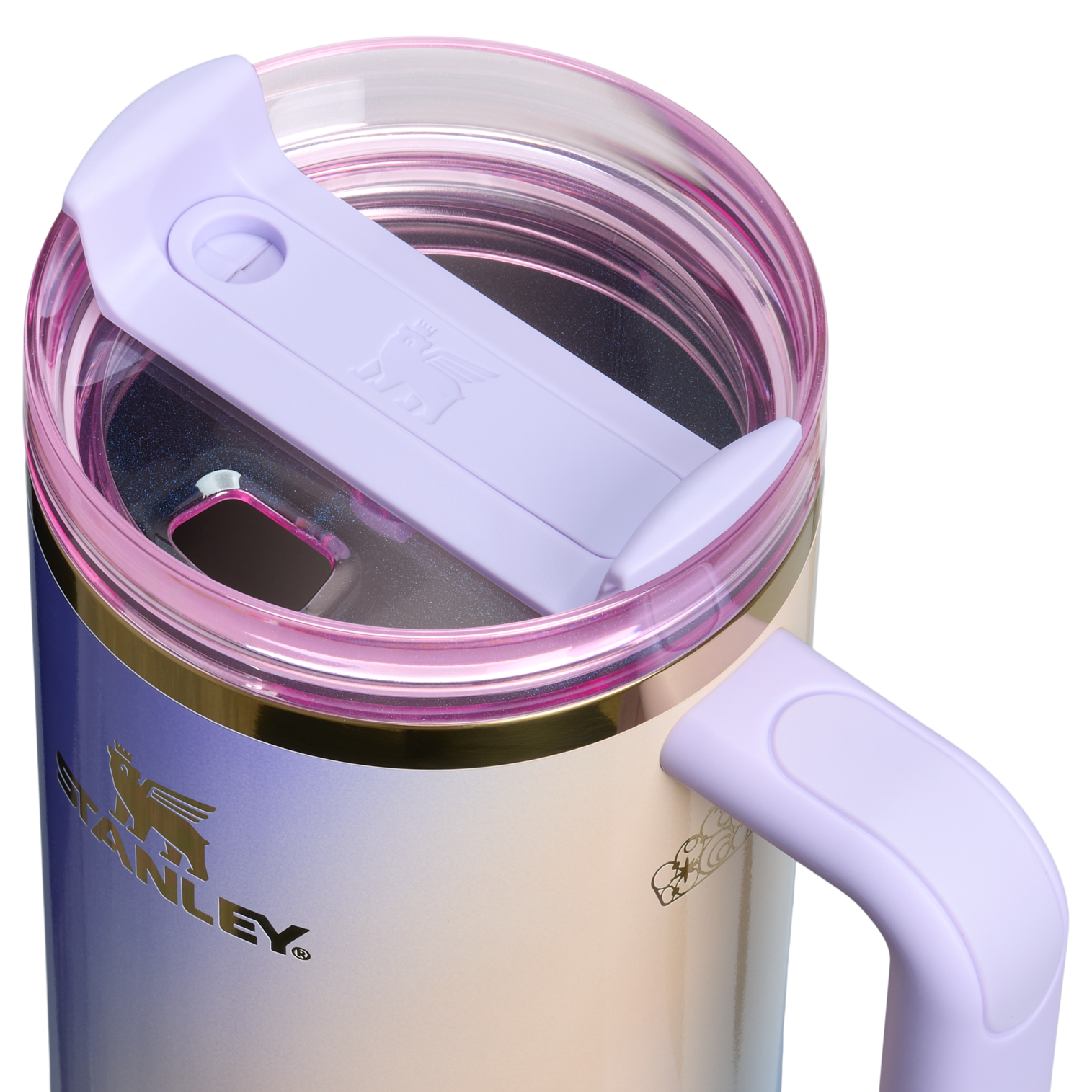 Large Capacity The Wicked for Good Quencher H2.0 Flowstate Tumbler D245R - Double-Wall Vacuum Insulated Travel Tumbler with Straw Detail