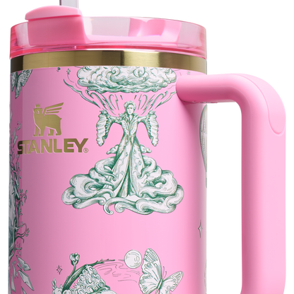 Large Capacity The Wicked for Good Quencher H2.0 Flowstate Tumbler D245R - Double-Wall Vacuum Insulated Travel Tumbler with Straw Detail