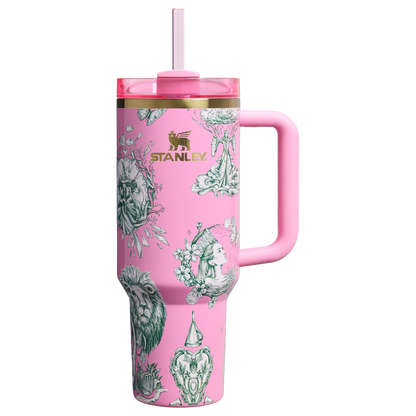 Large Capacity The Wicked for Good Quencher H2.0 Flowstate Tumbler D245R - Double-Wall Vacuum Insulated Travel Tumbler with Straw - Ozian Reprise