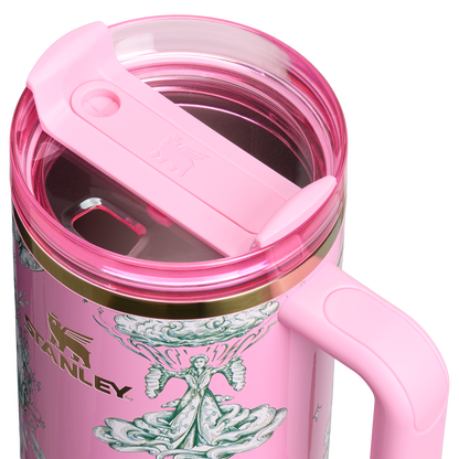 Large Capacity The Wicked for Good Quencher H2.0 Flowstate Tumbler D245R - Double-Wall Vacuum Insulated Travel Tumbler with Straw Detail