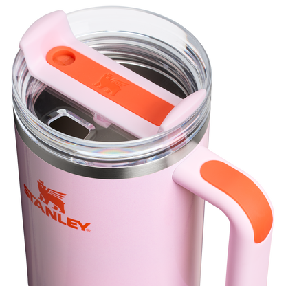 Insulated Travel The Quencher H2.0 Flowstate Tumbler D050X - 40oz Large Capacity Car-Cup Friendly Quencher Detail