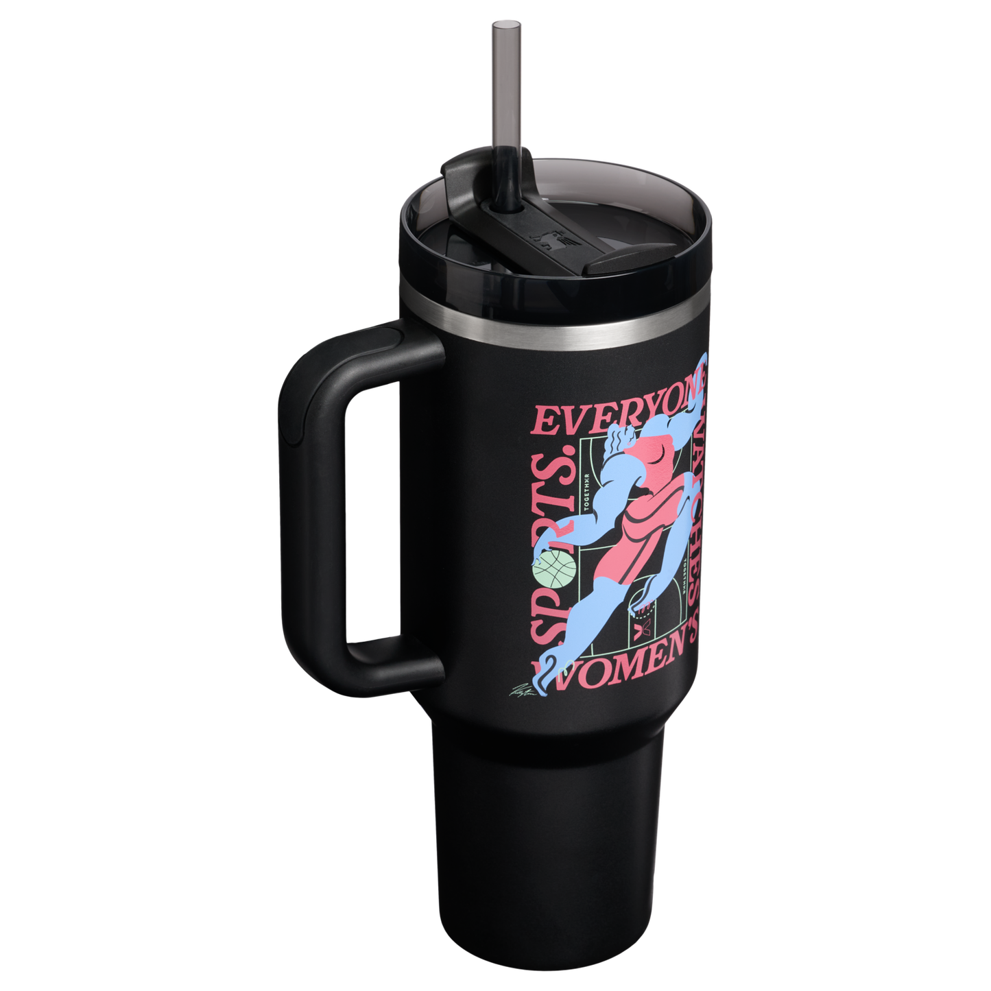 Double-Wall Vacuum The Quencher H2.0 Flowstate Tumbler D340Y - Premium Stainless Steel Straw Cup for All-Day Hydration Detail