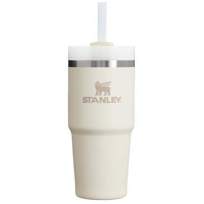 Car-Cup Friendly The Quencher H2.0 Flowstate Tumbler  | Stanley Create D329E - Double-Wall Vacuum Insulated Travel Tumbler with Straw Detail