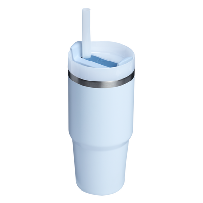 Car-Cup Friendly The Quencher H2.0 Flowstate Tumbler  | Stanley Create D329E - Double-Wall Vacuum Insulated Travel Tumbler with Straw Detail