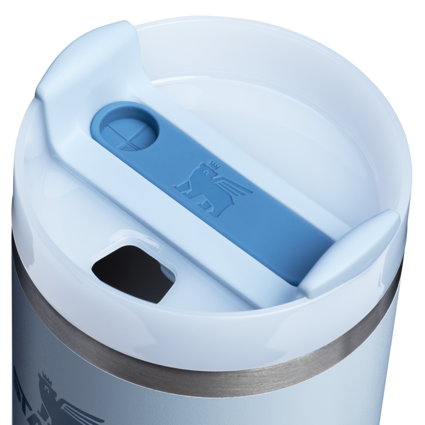 Insulated Travel The Quencher H2.0 Flowstate Tumbler D214X - Double-Wall Vacuum Insulated Travel Tumbler with Straw Detail