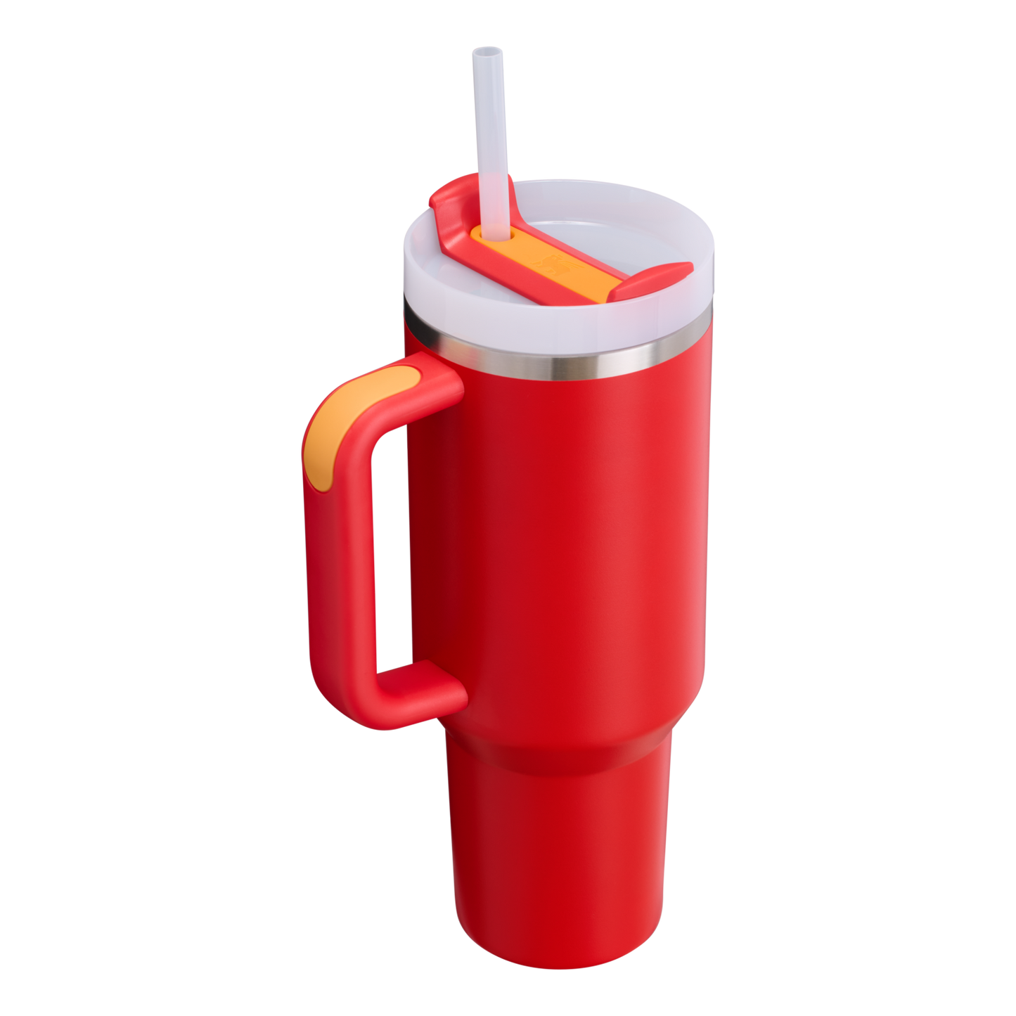 Splash-Resistant FlowState The Quencher H2.0 Flowstate Tumbler  | Stanley Create D332L - Double-Wall Vacuum Insulated Travel Tumbler with Straw Detail