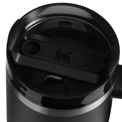 Insulated Travel The Quencher H2.O Flowstate Tumbler D251V - Double-Wall Vacuum Insulated Travel Tumbler with Straw Detail