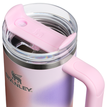 Splash-Resistant FlowState The Quencher H2.0 Flowstate Tumbler D051L - FlowState 3-Position Lid Insulated Travel Mug Detail