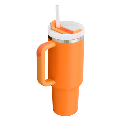 Insulated Travel The Quencher H2.0 Flowstate Tumbler D050X - 40oz Large Capacity Car-Cup Friendly Quencher Detail
