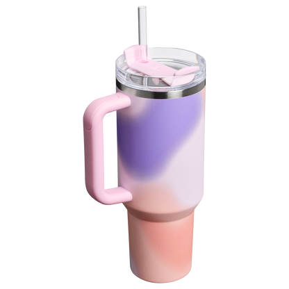 Insulated Travel The Quencher H2.0 Flowstate Tumbler D050X - 40oz Large Capacity Car-Cup Friendly Quencher Detail