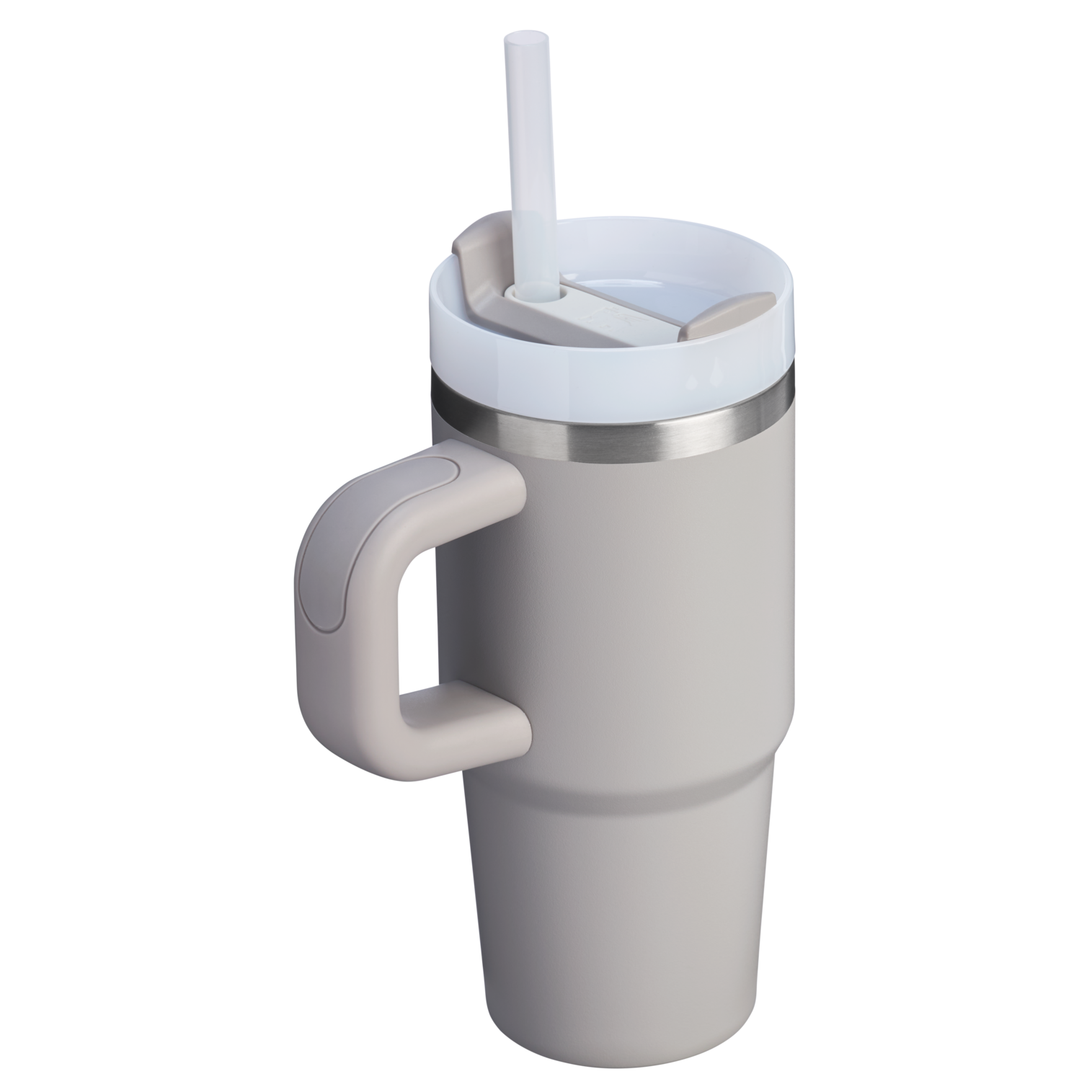 Large Capacity The Quencher H2.O Flowstate Tumbler D068Z - Double-Wall Vacuum Insulated Travel Tumbler with Straw Detail