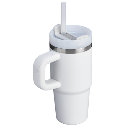 Large Capacity The Quencher H2.O Flowstate Tumbler D068Z - Double-Wall Vacuum Insulated Travel Tumbler with Straw Detail