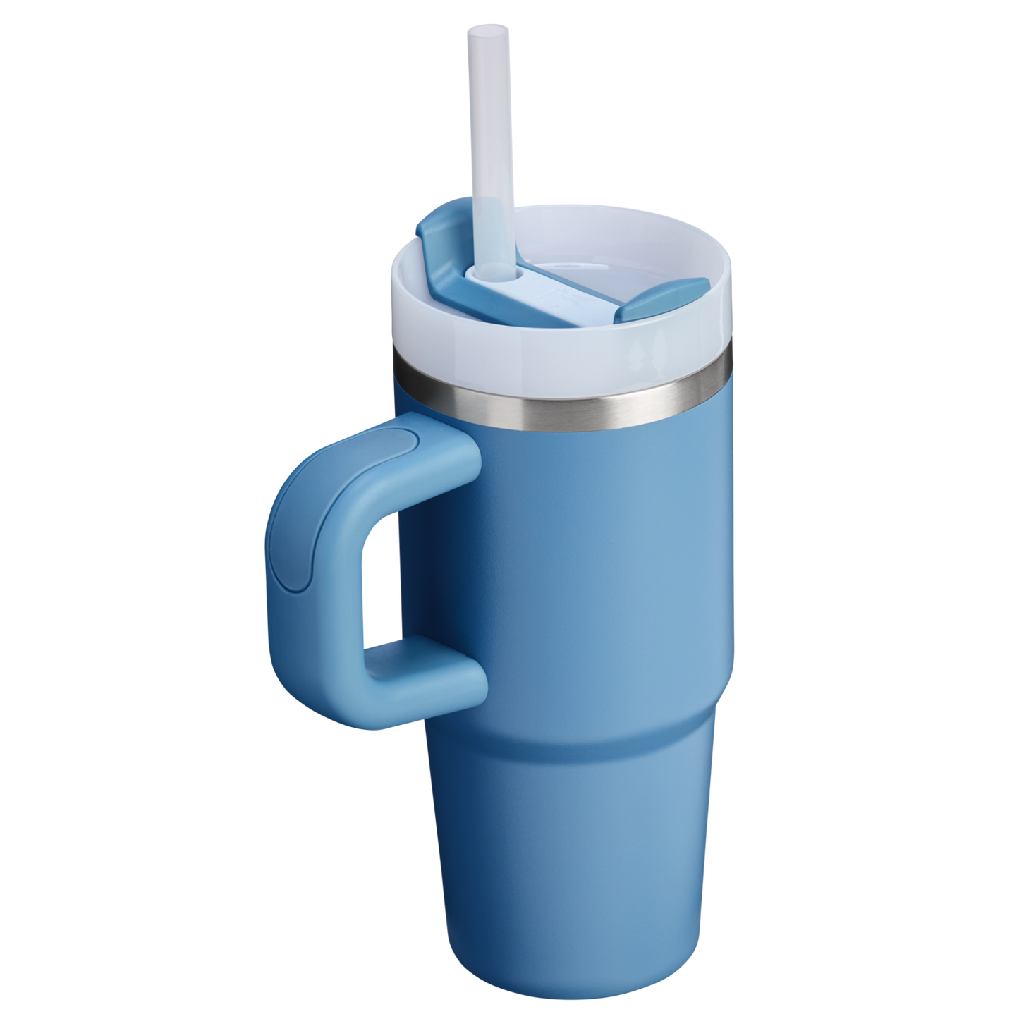 Large Capacity The Quencher H2.O Flowstate Tumbler D068Z - Double-Wall Vacuum Insulated Travel Tumbler with Straw Detail