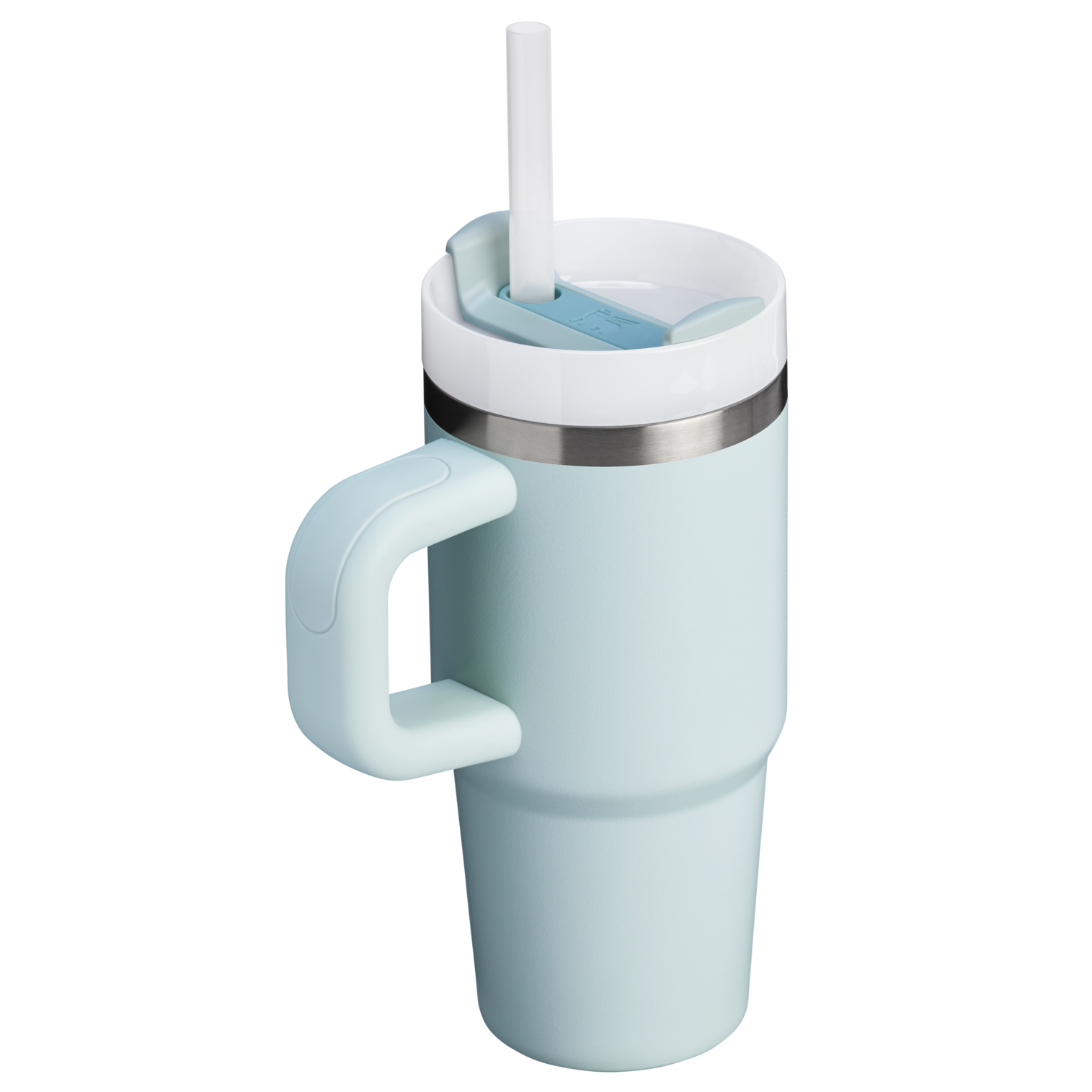 Large Capacity The Quencher H2.O Flowstate Tumbler D068Z - Double-Wall Vacuum Insulated Travel Tumbler with Straw Detail