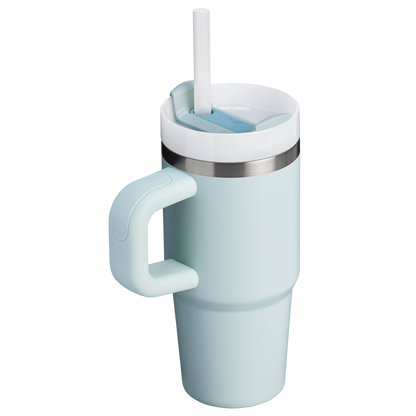 Large Capacity The Quencher H2.O Flowstate Tumbler D068Z - Double-Wall Vacuum Insulated Travel Tumbler with Straw Detail