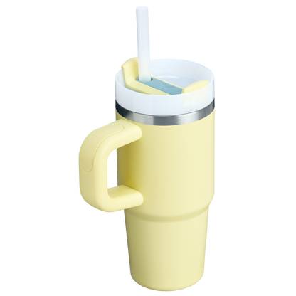 Large Capacity The Quencher H2.O Flowstate Tumbler D068Z - Double-Wall Vacuum Insulated Travel Tumbler with Straw Detail