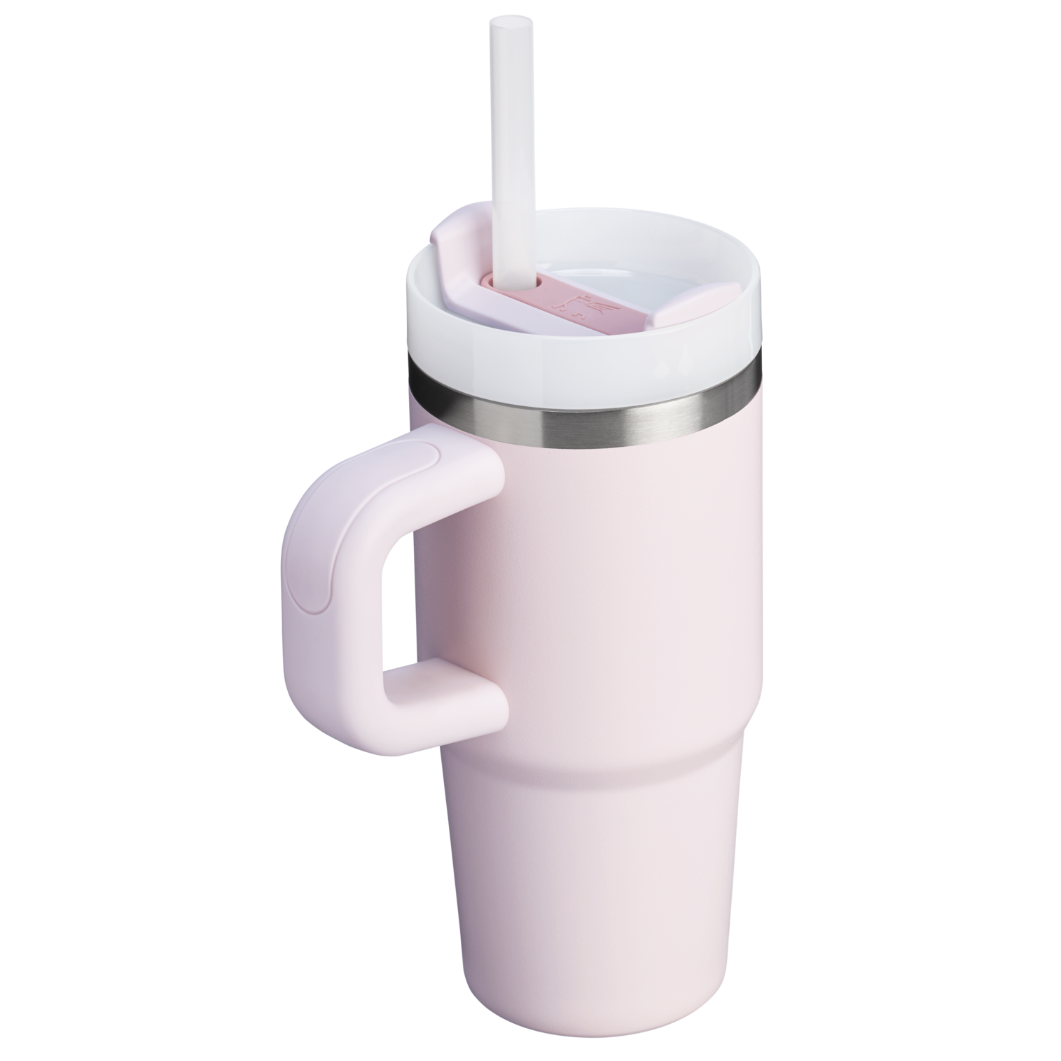Large Capacity The Quencher H2.O Flowstate Tumbler D068Z - Double-Wall Vacuum Insulated Travel Tumbler with Straw Detail