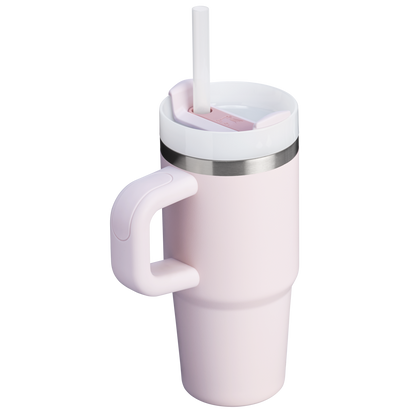Large Capacity The Quencher H2.O Flowstate Tumbler D068Z - Double-Wall Vacuum Insulated Travel Tumbler with Straw Detail