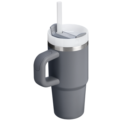 Large Capacity The Quencher H2.O Flowstate Tumbler D068Z - Double-Wall Vacuum Insulated Travel Tumbler with Straw Detail