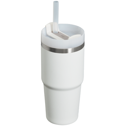 Insulated Travel The Quencher H2.0 Flowstate Tumbler D214X - Double-Wall Vacuum Insulated Travel Tumbler with Straw Detail