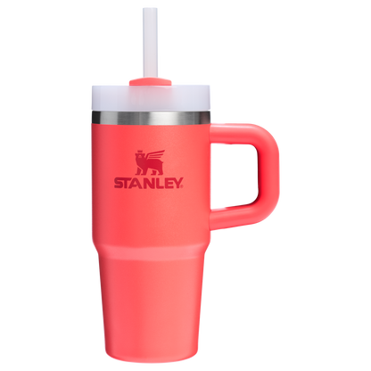Large Capacity The Quencher H2.O Flowstate Tumbler D068Z - Double-Wall Vacuum Insulated Travel Tumbler with Straw Detail