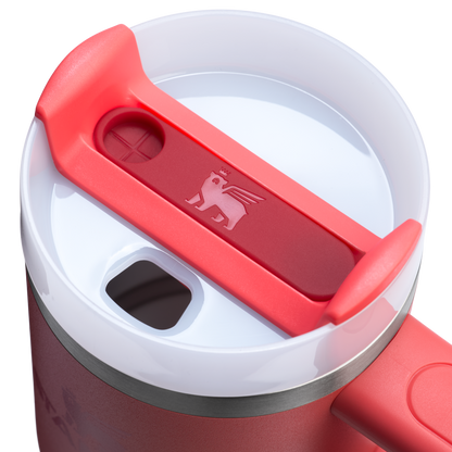 Large Capacity The Quencher H2.O Flowstate Tumbler D068Z - Double-Wall Vacuum Insulated Travel Tumbler with Straw Detail