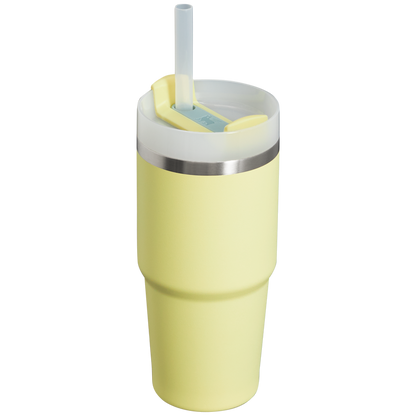 Insulated Travel The Quencher H2.0 Flowstate Tumbler D214X - Double-Wall Vacuum Insulated Travel Tumbler with Straw Detail