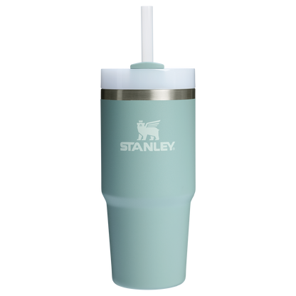 Insulated Travel The Quencher H2.0 Flowstate Tumbler D214X - Double-Wall Vacuum Insulated Travel Tumbler with Straw Detail