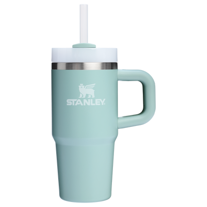 Large Capacity The Quencher H2.O Flowstate Tumbler D068Z - Double-Wall Vacuum Insulated Travel Tumbler with Straw Detail