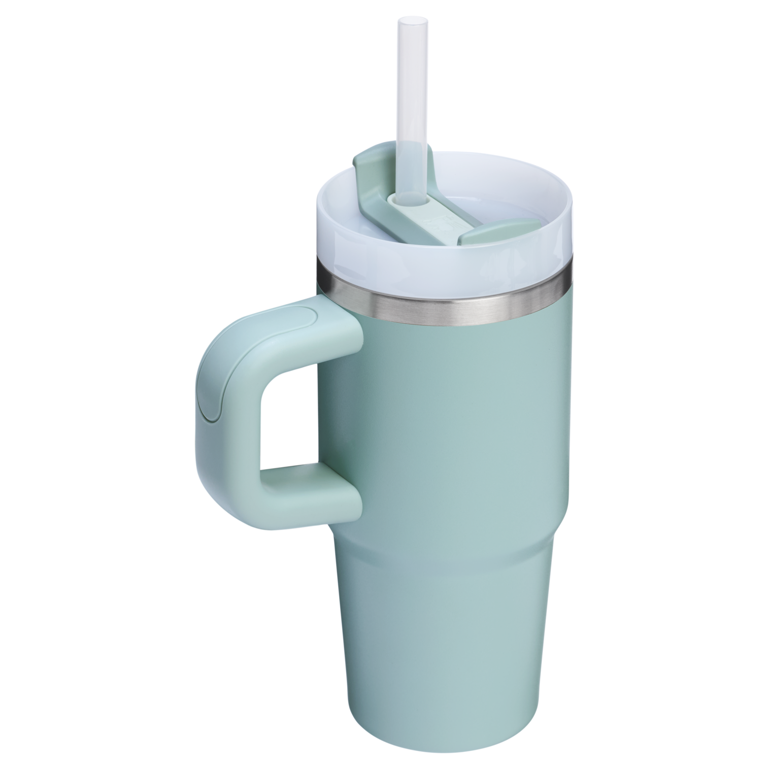 Large Capacity The Quencher H2.O Flowstate Tumbler D068Z - Double-Wall Vacuum Insulated Travel Tumbler with Straw Detail