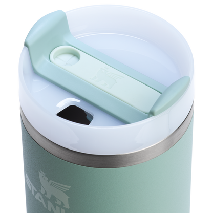 Insulated Travel The Quencher H2.0 Flowstate Tumbler D214X - Double-Wall Vacuum Insulated Travel Tumbler with Straw Detail