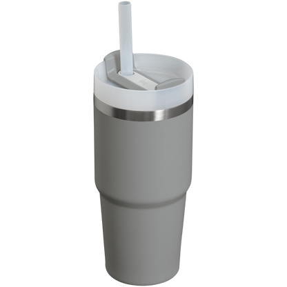 Insulated Travel The Quencher H2.0 Flowstate Tumbler D214X - Double-Wall Vacuum Insulated Travel Tumbler with Straw Detail