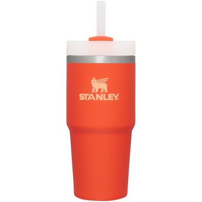 Insulated Travel The Quencher H2.0 Flowstate Tumbler D214X - Double-Wall Vacuum Insulated Travel Tumbler with Straw Detail